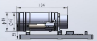 10.0-148mm Visible Zoom Lens