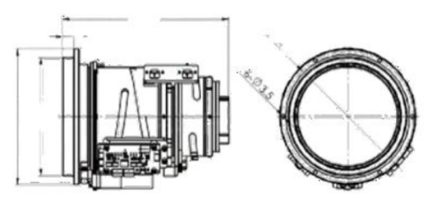 25-75mm LWIR Zoom lens