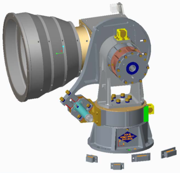 Two Dimensional Optical Drive Mechanism; SID2-R5-1